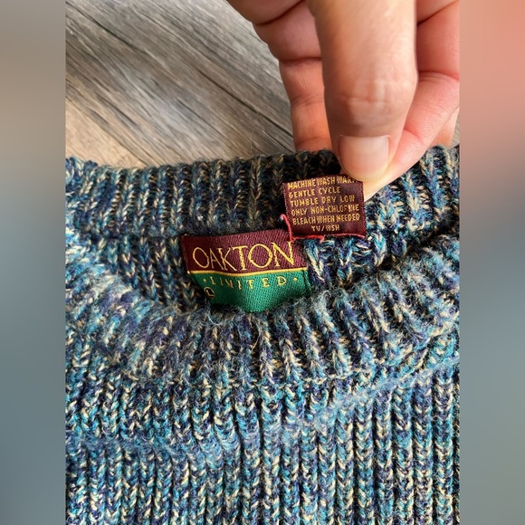 Oakton Limited Crewneck Pull Over Sweater, Women’s Sz L - Picture 9 of 10
